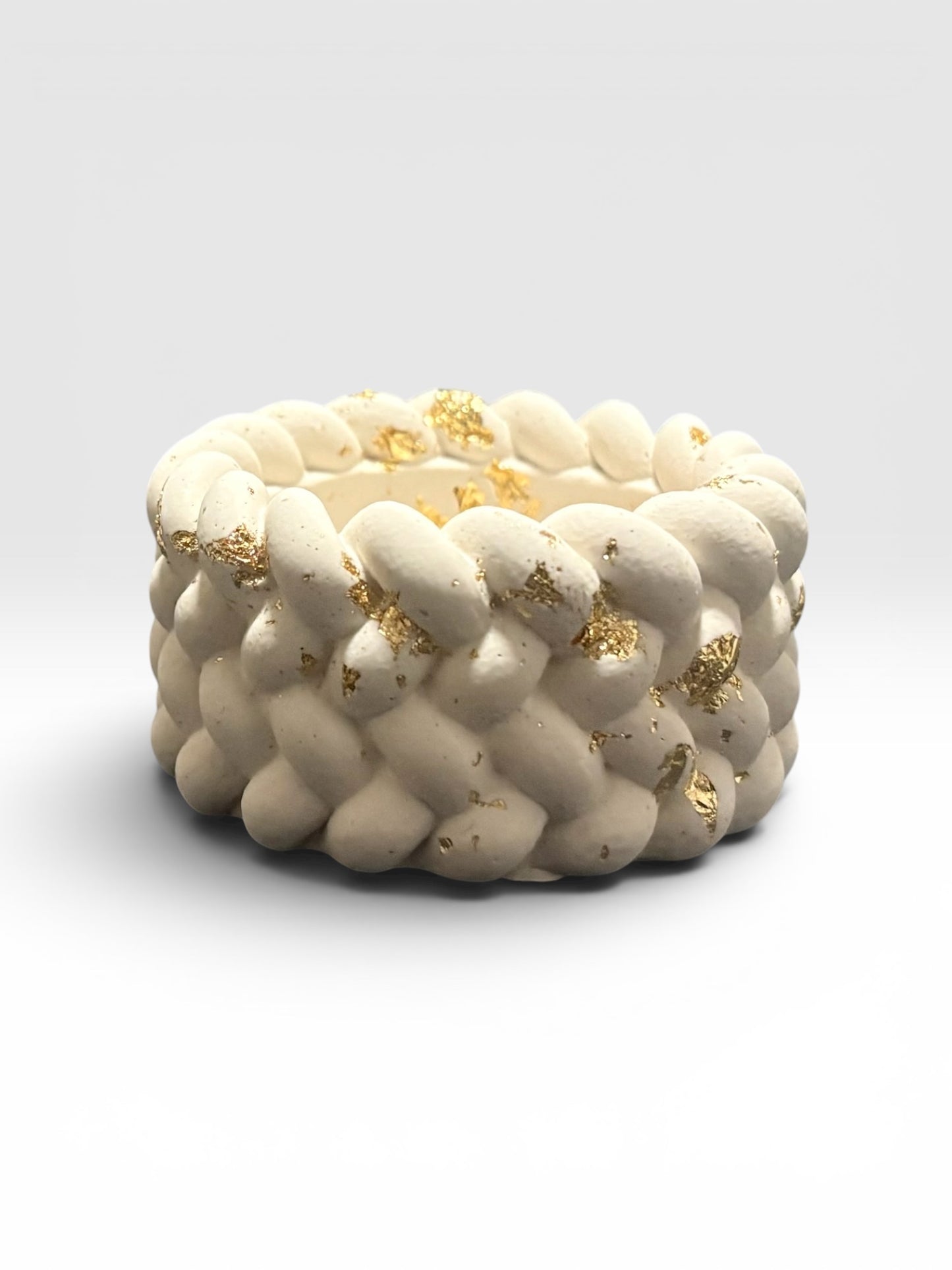 Gilded Tea Light Holder