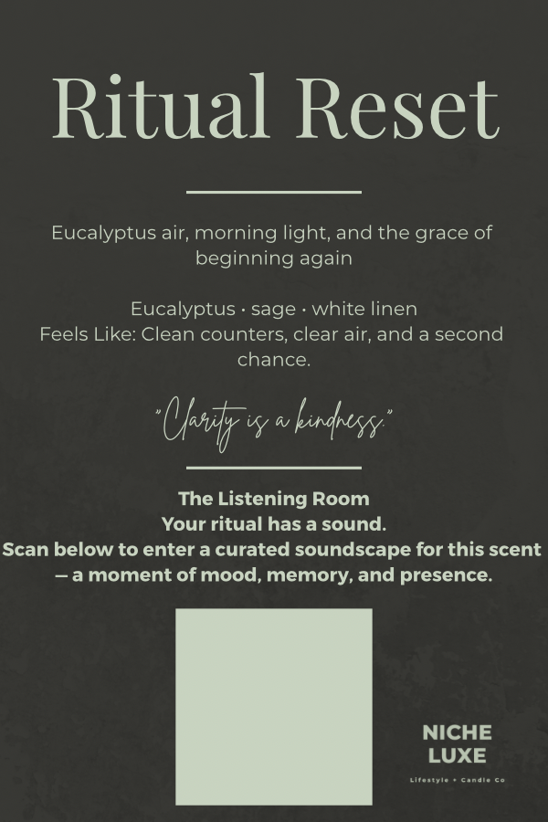 Ritual Reset — Light Practice Ritual Card