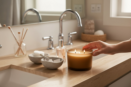 24 oz Amber Bowl Candle