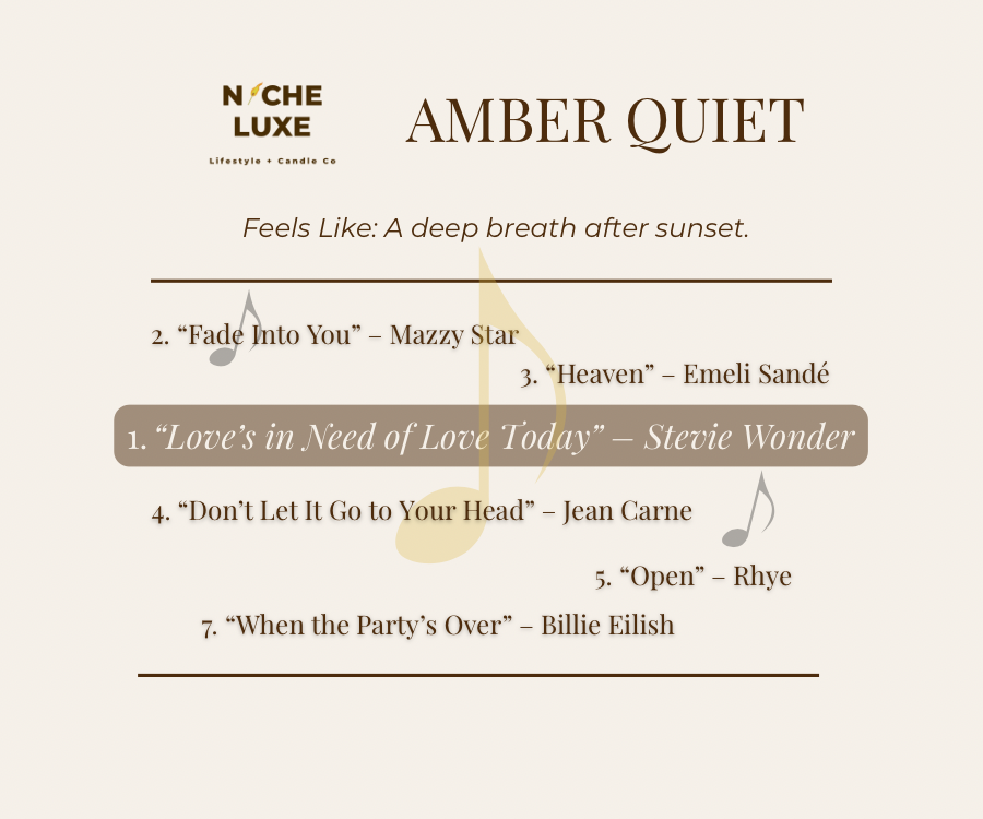 Amber Quiet | Direction: Stillness