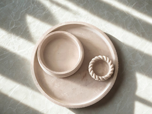 Artisan Display Tray | Handmade Styling + Ritual Tray