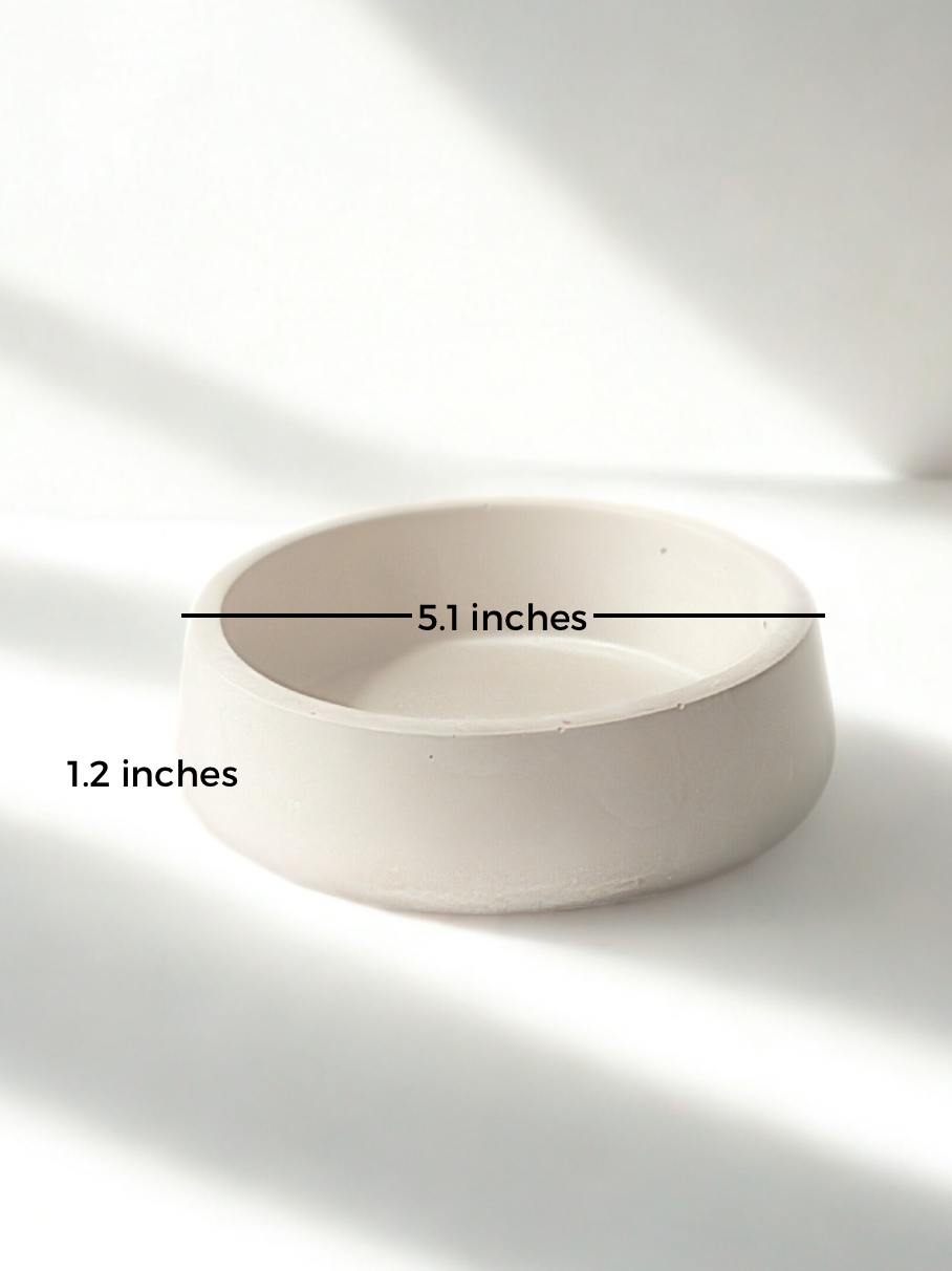 Sculpted Ritual Bowl | 8 oz Artisan Candle Vessel | Niche Luxe