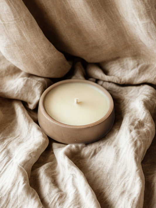 Sculpted Ritual Bowl | 8 oz Artisan Candle Vessel | Niche Luxe