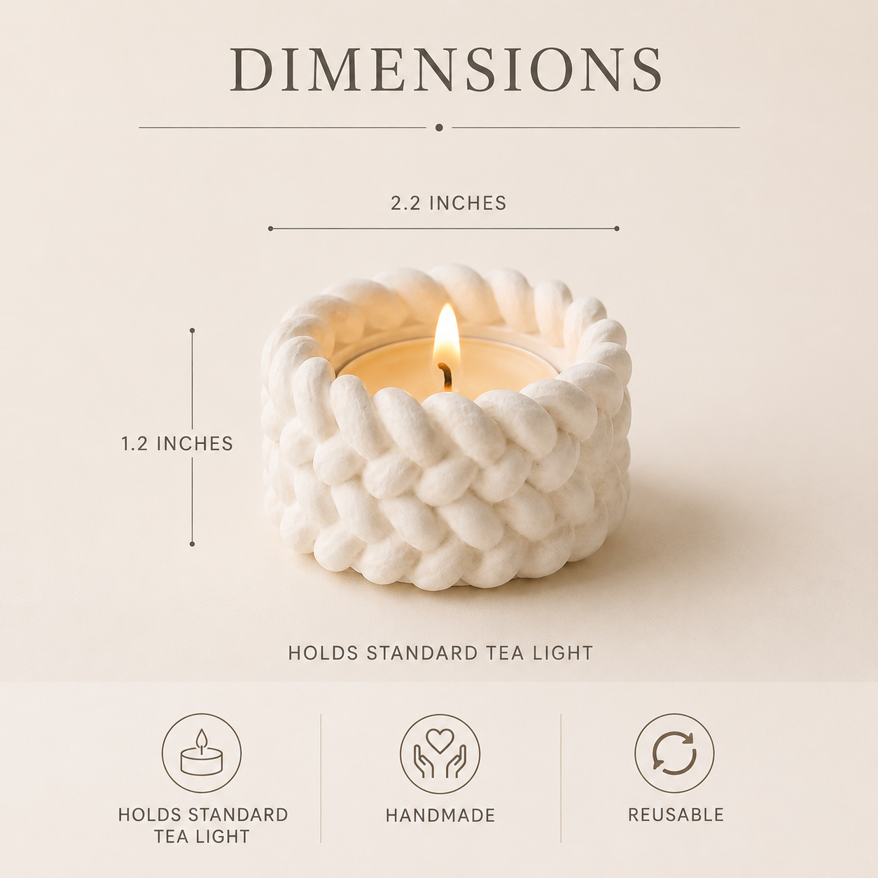 Ritual Tealight Holder | Artisan Vessel