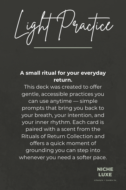 Light Practice Ritual Cards — Collectible Deck