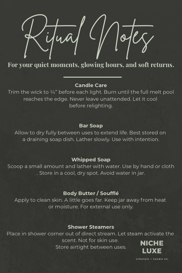 Ritual Reset — Light Practice Ritual Card