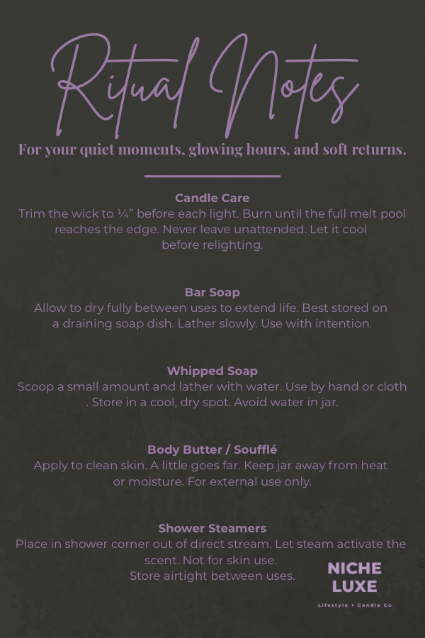 Velveteen Ash — Light Practice Ritual Card