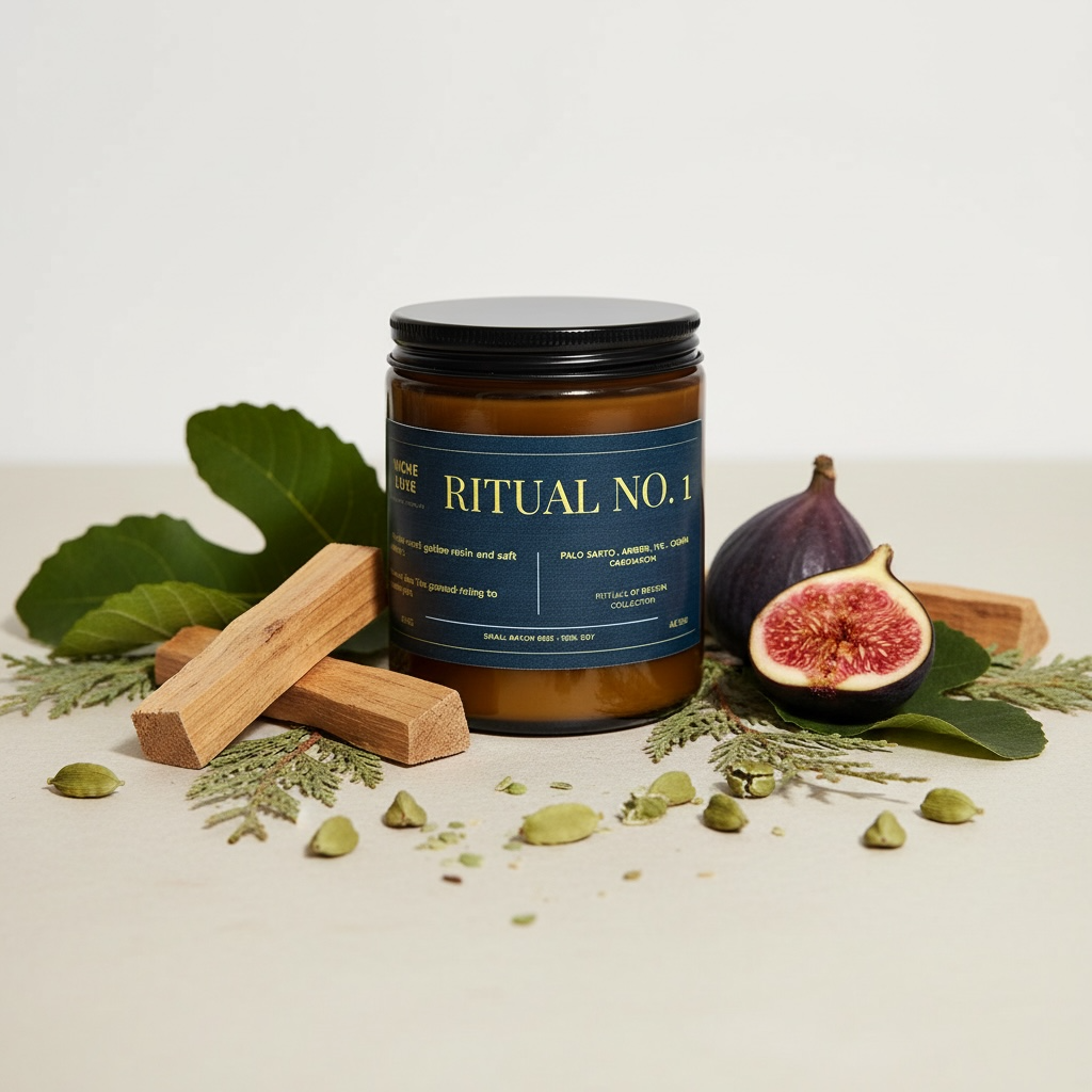 Signature Scented Candle | 8 oz Amber jar