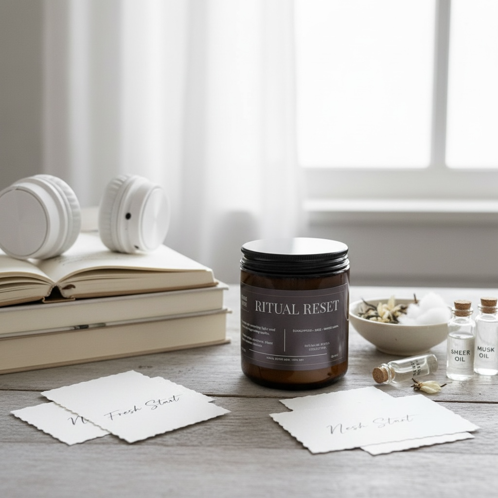 Signature Scented Candle | 8 oz Amber jar