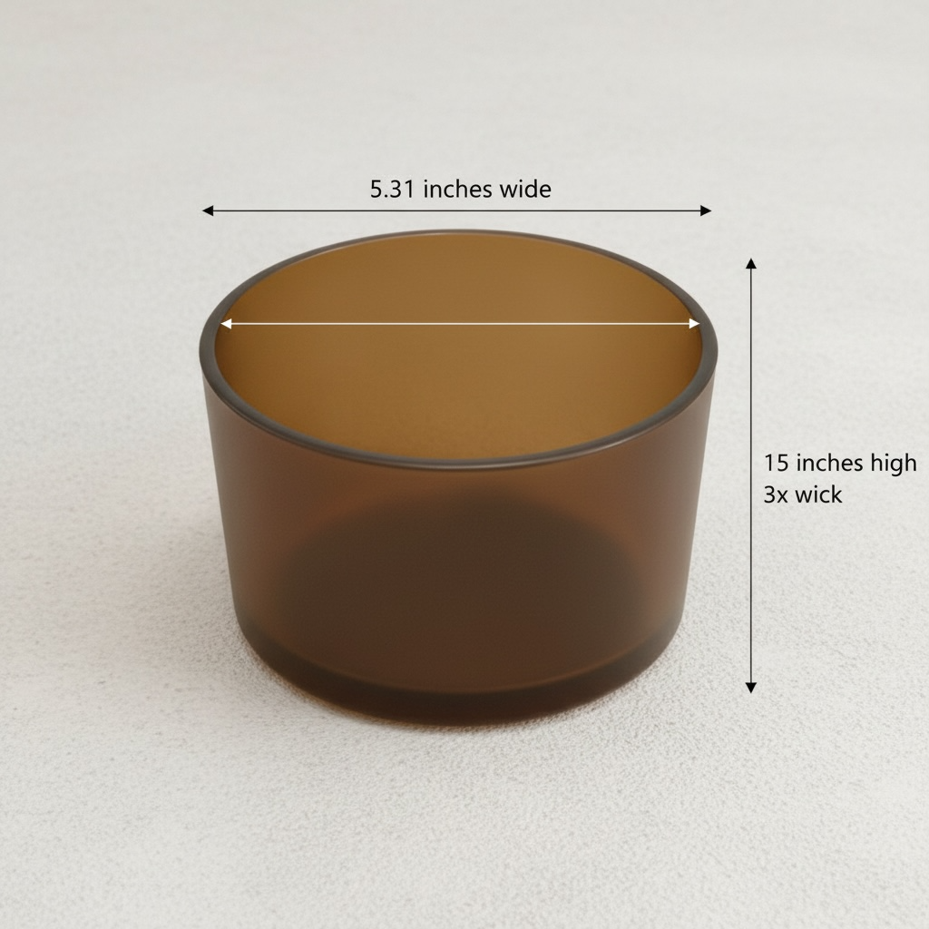 24 oz Amber Bowl Candle