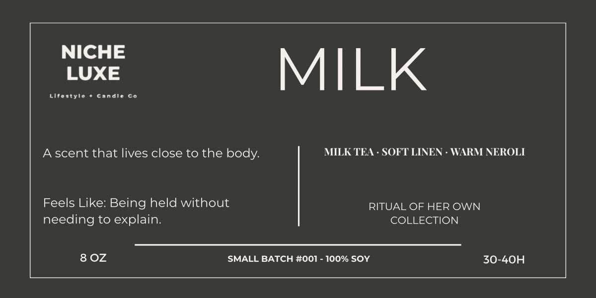 Milk - Premium Scent | Ritual of Her Own Collection