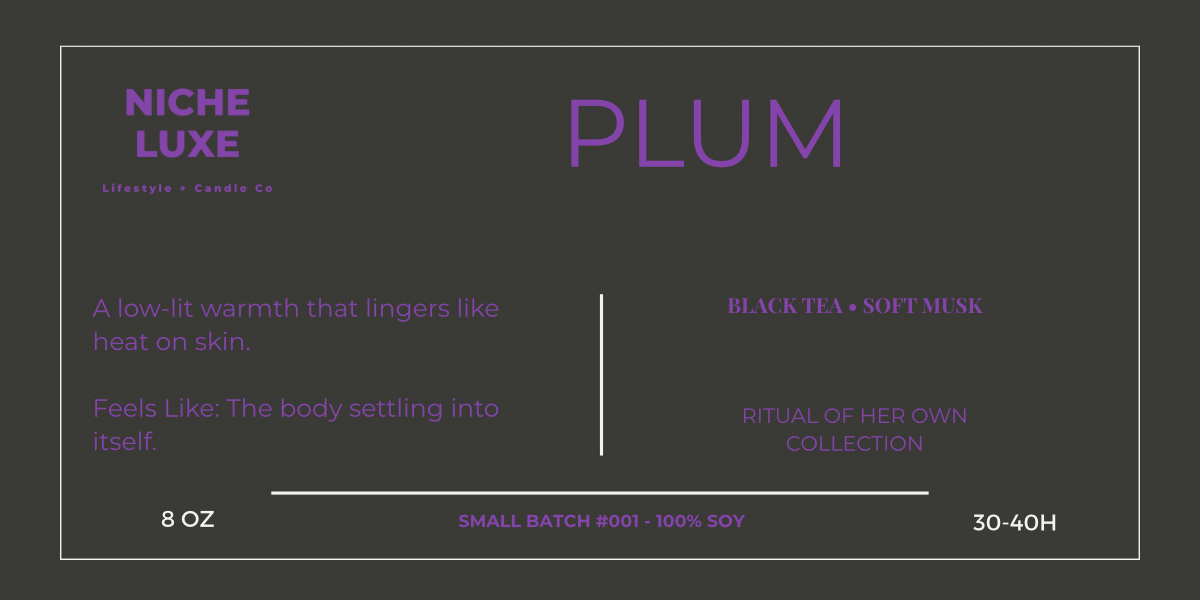 Plum - Premium Scent | Ritual of Her Own Collect